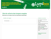 Tablet Screenshot of lumibox.org